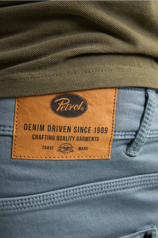 JACKSON GEKLEURDE DENIM SHORT M ROS SHO005 5188 Ocean